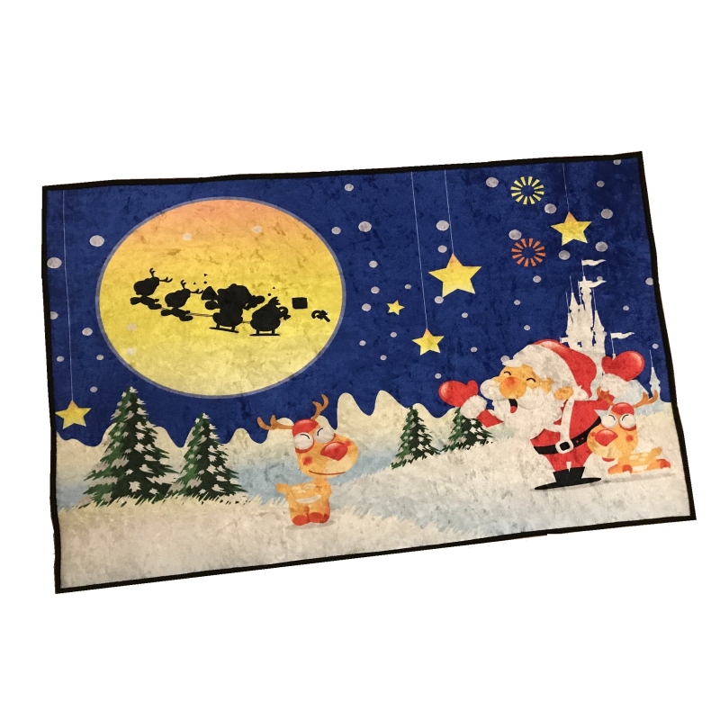 Kerst deurmat - Rudolp